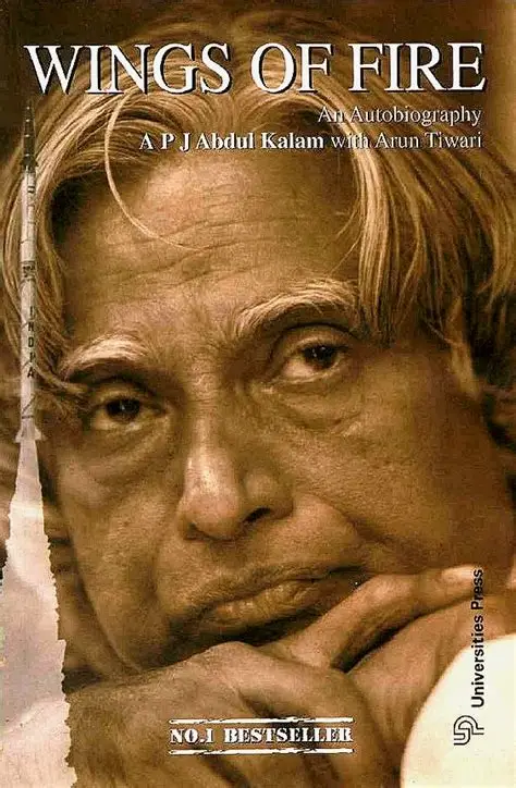 Book cover design of Wings of Fire: An Autobiography by Dr. A.P.J. Abdul Kalam with Arun Tiwari